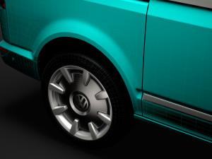 vw multivan bulli t61 2020 3D Model