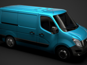 nissan nv 400 l1h1 van 2020 3D Model