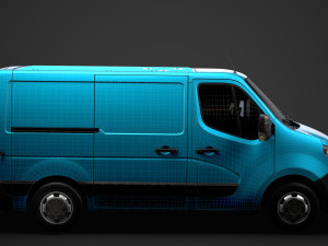 nissan nv 400 l1h1 van 2020 3D Model