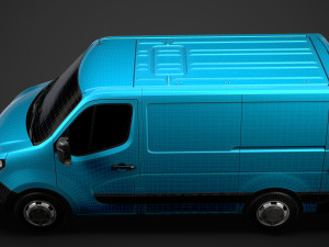nissan nv 400 l1h1 van 2020 3D Model