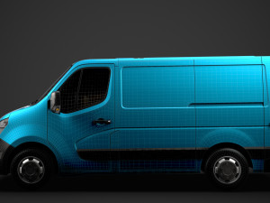 nissan nv 400 l1h1 van 2020 3D Model