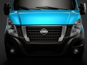 nissan nv 400 l1h1 van 2020 3D Model