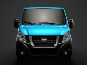nissan nv 400 l1h1 van 2020 3D Model