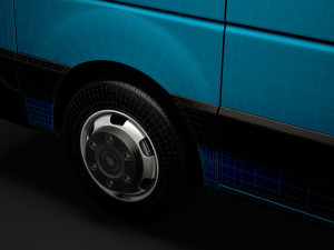 nissan nv 400 l1h1 van 2020 3D Model