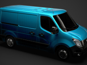 nissan nv 400 l1h1 van 2020 3D Model