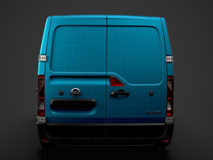 nissan nv 400 l1h1 van 2020 3D Model