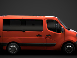 nissan nv 400 l1h1 windowvan 2020 3D Model