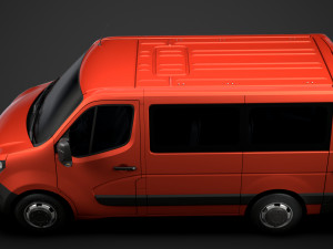 nissan nv 400 l1h1 windowvan 2020 3D Model