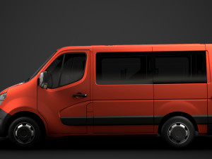 nissan nv 400 l1h1 windowvan 2020 3D Model
