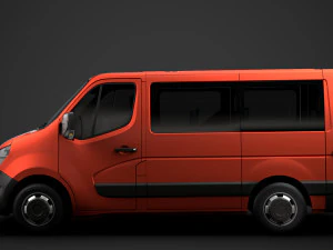 nissan nv 400 l1h1 windowvan 2020 3D Model