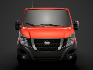 nissan nv 400 l1h1 windowvan 2020 3D Model