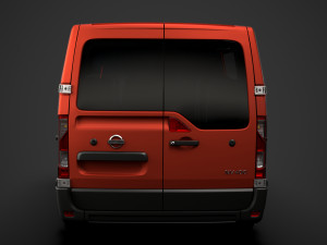 nissan nv 400 l1h1 windowvan 2020 3D Model