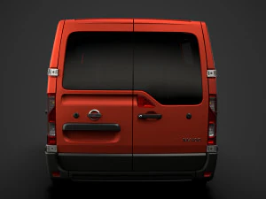 nissan nv 400 l1h1 windowvan 2020 3D Model