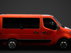 nissan nv 400 l1h1 windowvan 2020 3D Model