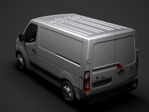 opel movano l1h1 van 2020 3D मॉडल