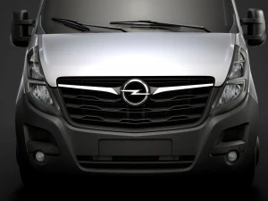 opel movano l1h1 van 2020 3D Model