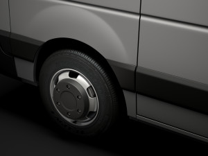 opel movano l1h1 van 2020 3D मॉडल