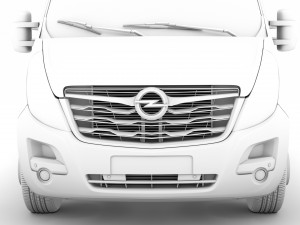 opel movano l1h1 van 2020 3D मॉडल