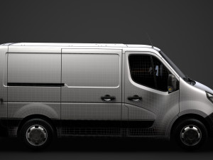 opel movano l1h1 van 2020 3D मॉडल