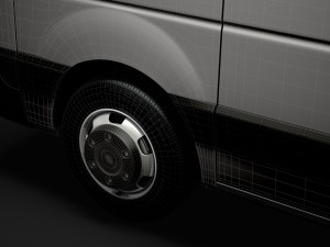 opel movano l1h1 van 2020 3D मॉडल