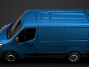 renault master l1h1 van 2020 3D मॉडल