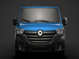 renault master l1h1 van 2020 3D मॉडल