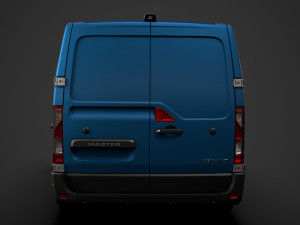 renault master l1h1 van 2020 3D मॉडल