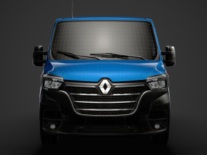 renault master l1h1 van 2020 3D मॉडल