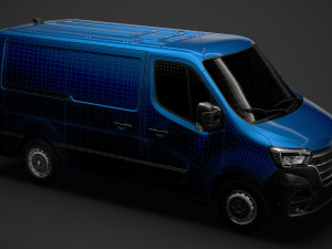 renault master l1h1 van 2020 3D मॉडल