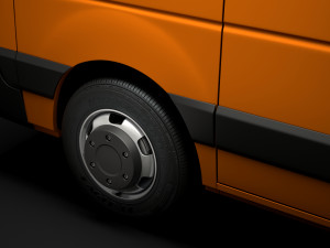 opel movano l1h1 windowvan 2020 3D Model