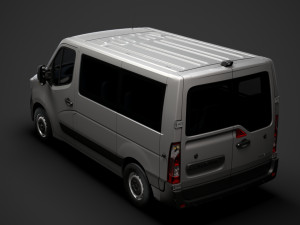 renault master l1h1 windowvan 2020 Modèle 3D
