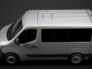 renault master l1h1 windowvan 2020 Modèle 3D