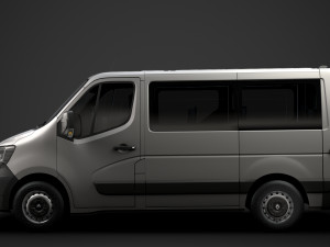 renault master l1h1 windowvan 2020 Modèle 3D