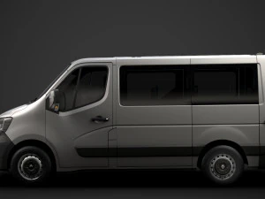 renault master l1h1 windowvan 2020 3D Model