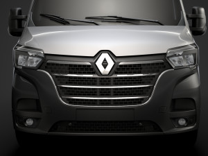 renault master l1h1 windowvan 2020 Modèle 3D