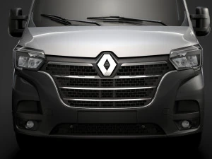 renault master l1h1 windowvan 2020 3D Model