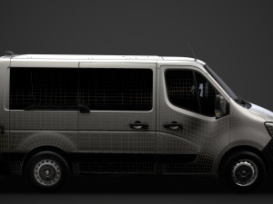 renault master l1h1 windowvan 2020 Modèle 3D