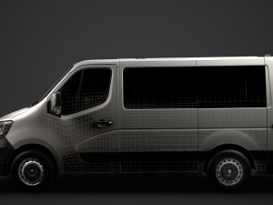 renault master l1h1 windowvan 2020 Modèle 3D