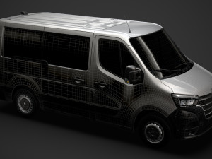 renault master l1h1 windowvan 2020 Modèle 3D