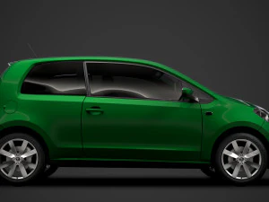 skoda citigo 3doors 2020 3D Model
