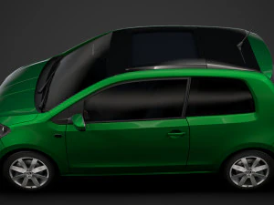 skoda citigo 3doors 2020 3D Model