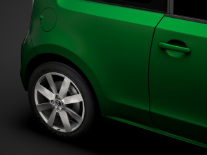 skoda citigo 3doors 2020 Modello 3D