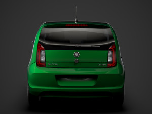 skoda citigo 3doors 2020 Modello 3D