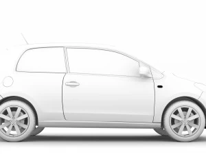 skoda citigo 3doors 2020 3D Model