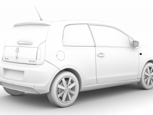 skoda citigo 3doors 2020 Modello 3D