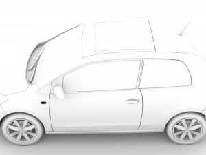 skoda citigo 3doors 2020 Modello 3D