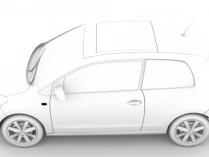 skoda citigo 3doors 2020 3D Model