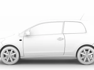 skoda citigo 3doors 2020 3D Model