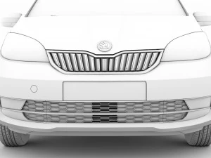 skoda citigo 3doors 2020 3D Model