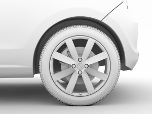 skoda citigo 3doors 2020 Modello 3D